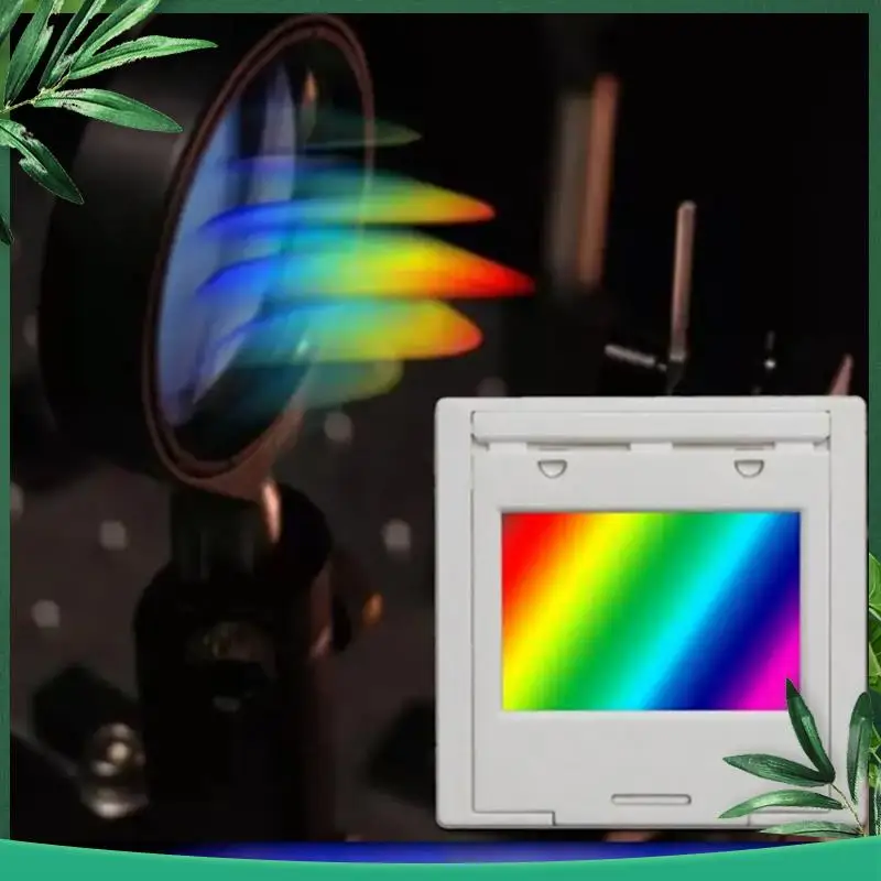 (NEW) Transmission Diffraction Grating With Frame Line Spectrophotometer Diffraction Grating Optical Teaching Experiment
