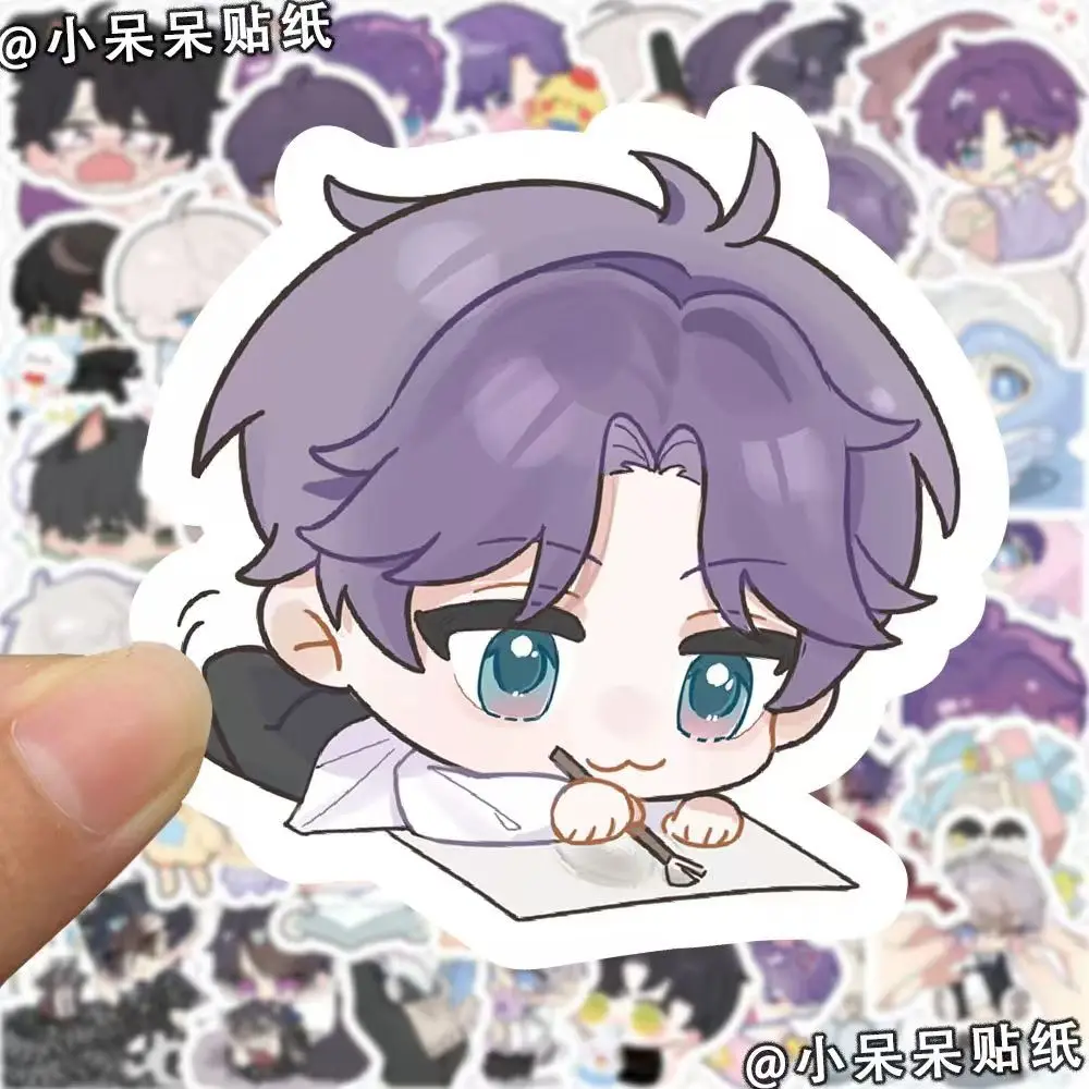 100 יח'\חבילה אהבה, חלל עמוק xvavier zayne ralayo shen xingui li שן צ 'י מדבקות צעצוע עמיד למים מדבקת מחשב עמיד למים מדבקת מחשב