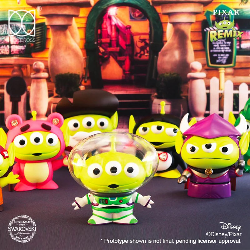 

Herocross New Disney Alien Action Random Style Figures Model Toys Mini 8cm Collectable Doll Set Desktop Names Kids Xmas Gifts