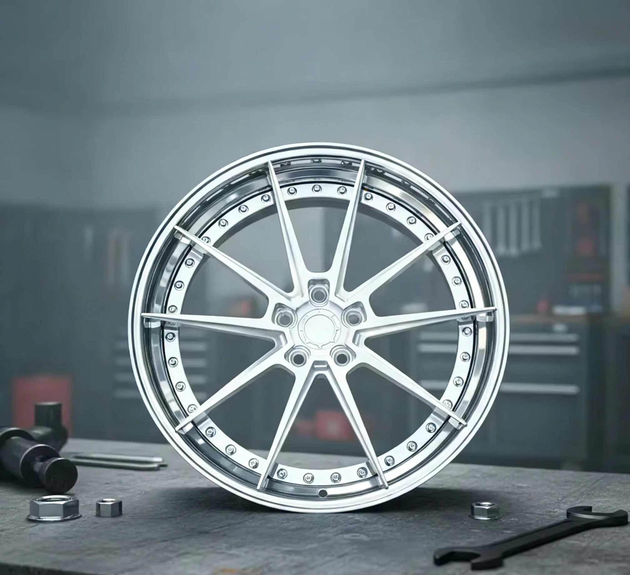 New High Quality 18-22 Inch Brushed Color Custom Forged Aluminum Deep Dish E34/E39/E60/E61/F07/GT/F10-F11/F18 Replacement Wheels