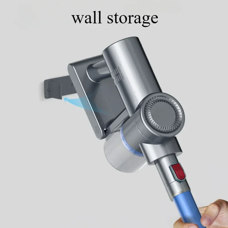 ไร้สายเครื่องดูดฝุ่นแนวตั้งบ้าน LED 30 นาทีรันไทม์ 12kPa ไฟฟ้ากวาดเปียกแห้งแบบพกพาไม้กวาดเครื่องดูดฝุ่น