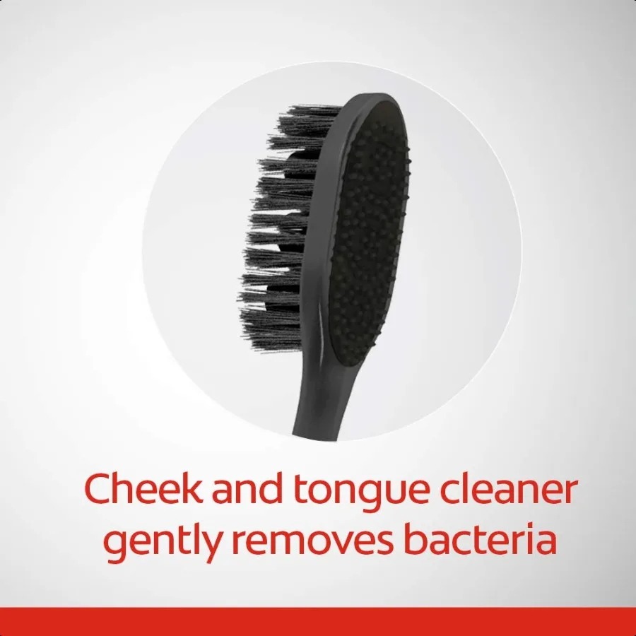 Зубная щетка Colgate 360 Charcoal с тонким кончиком и мягкой щетиной, 2 шт. 0,070000000000000007 Жидкий унция