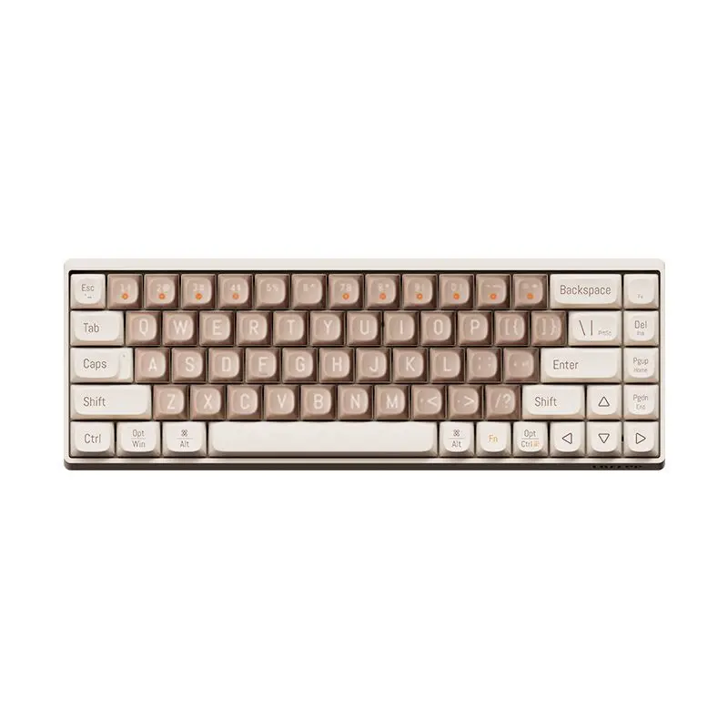Mechanical keyboard 100/68 keys Bluetooth wireless wired three-mode office