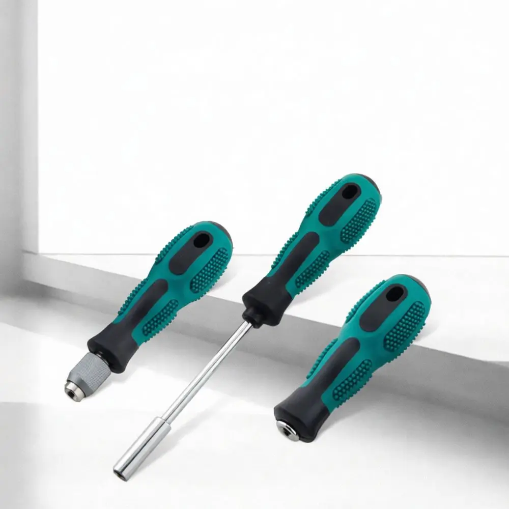 Versatile Magnetic Screwdriver Handle Adapter 1 4 Inch Hex Bit Driver Manual Hand Tool For Home DIY And Maintenance Work