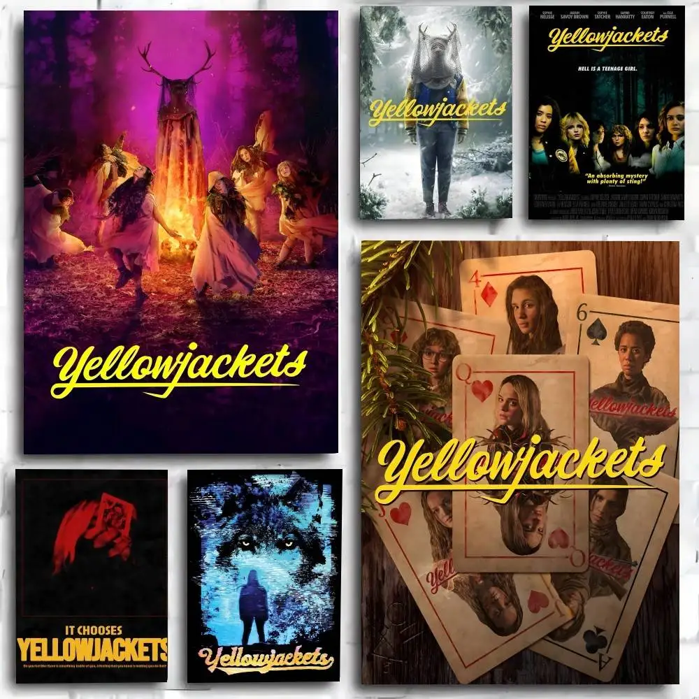 Horror Movie Y-Yellowjackets Poster Art Print Anime Style Home Decor Ideal Gift Perfect Room Decor