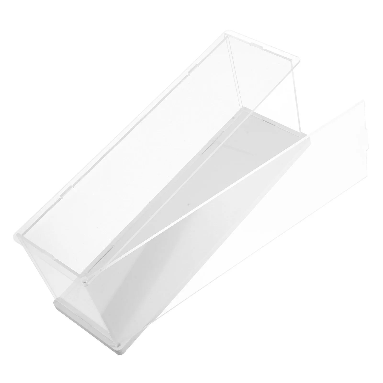 

Clear Acrylic Display Case Transparent Assemble Box for Figures Collectibles Shoe Bag Organizer Home Office Showcase