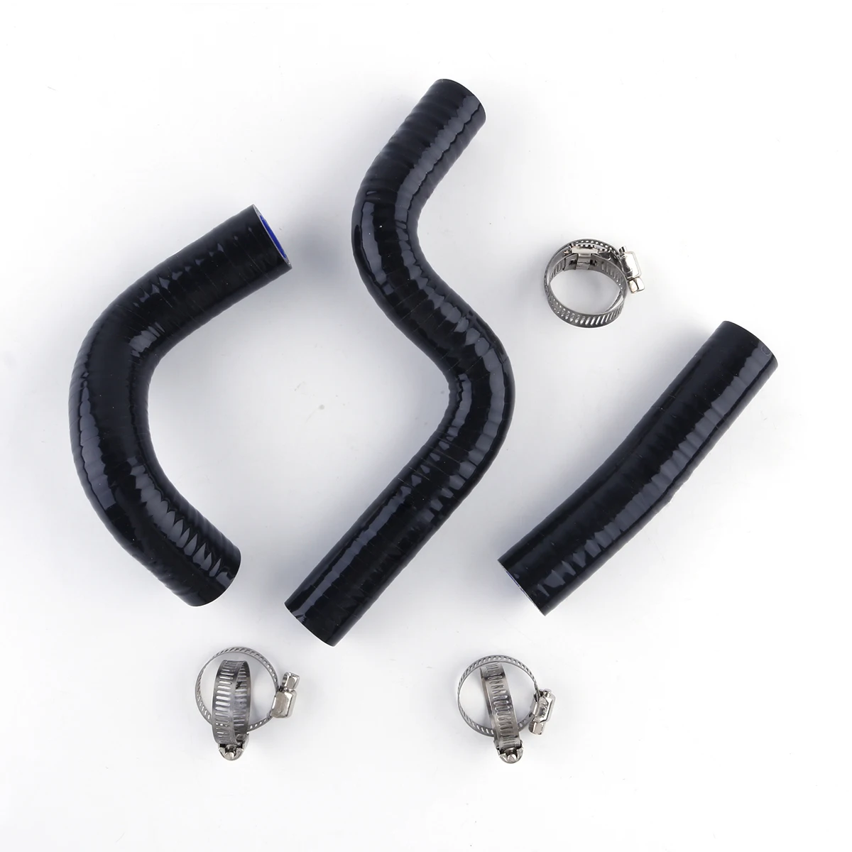 3PCS 3PLY For 1998-2013 Kawasaki KX80 KX85 KX100 Motorcycle New Silicone Radiator Coolant Hose Pipe Tube Duct Kit 1999 2000 2001