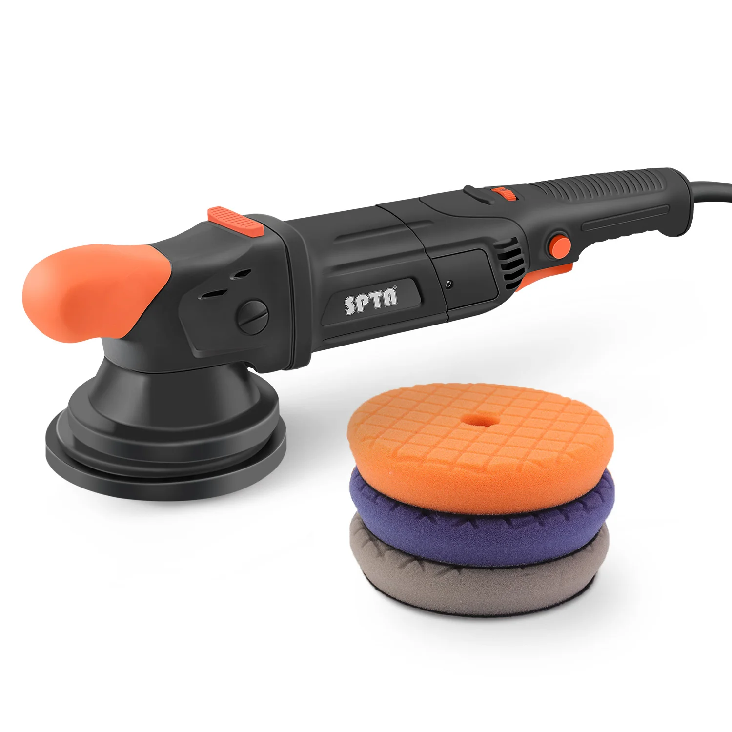 

SPTA CP503 1100W Forced Dual Action Polisher 6 Speed Adjustable Car Care Polishing Tool Auto Detailing Polisher