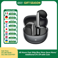 QCY HT10 AilyBuds Pro+ ANC Wireless Earphone Hi-Res Audio with LDAC Bluetooth 5.3 Earbuds 6 Mic AI HD Call Multipoint Connection