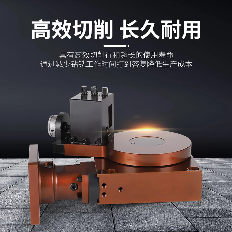 High-precision rotation, wheel ball, servo electric cutting tool holder, adjustable external turntable