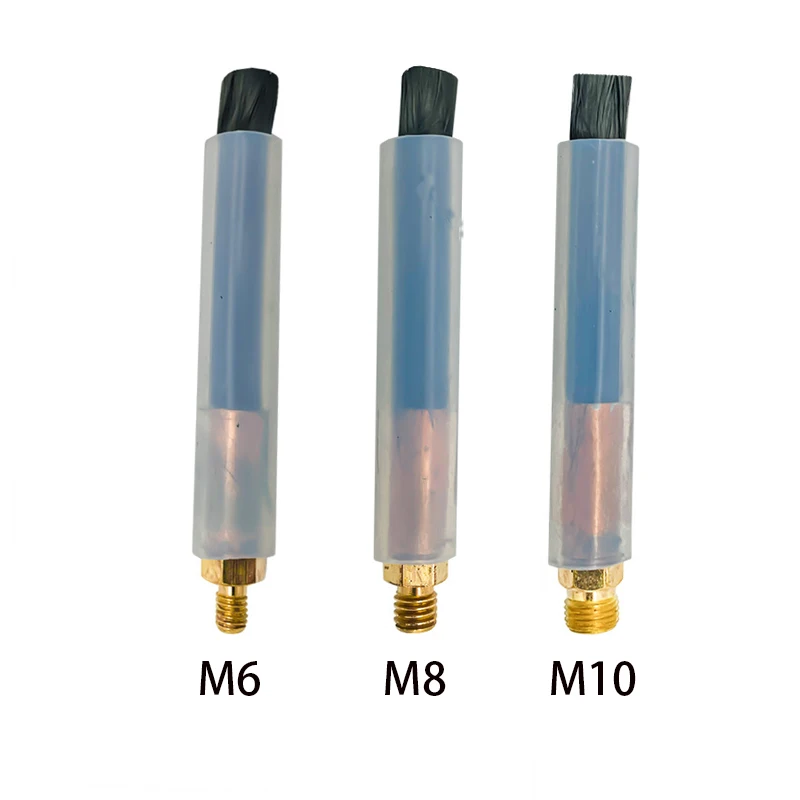 M6/M8/M10 Weld Seam Processing Machine Brush Head Accessories Stainless Steel Weld Seam Cleaning Brush Electrolytic Brush Welding Class Cleaning Brush Weld Seam Polishing Brush