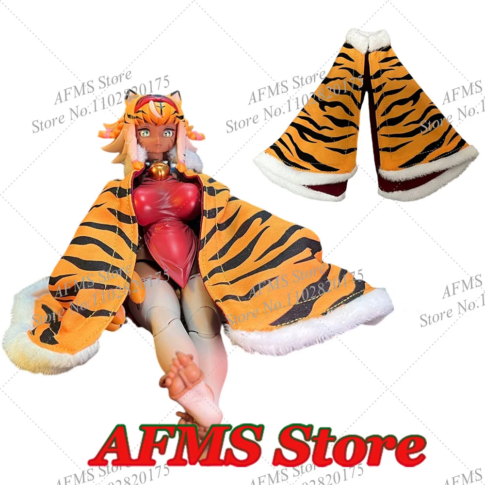 

Snail Shell 1/12 Scale Mobile Suit Girl Tiger Girl Galu Fur Collar Cloak Clothes Accessory Fit 6Inch Action Figure Soldier Body