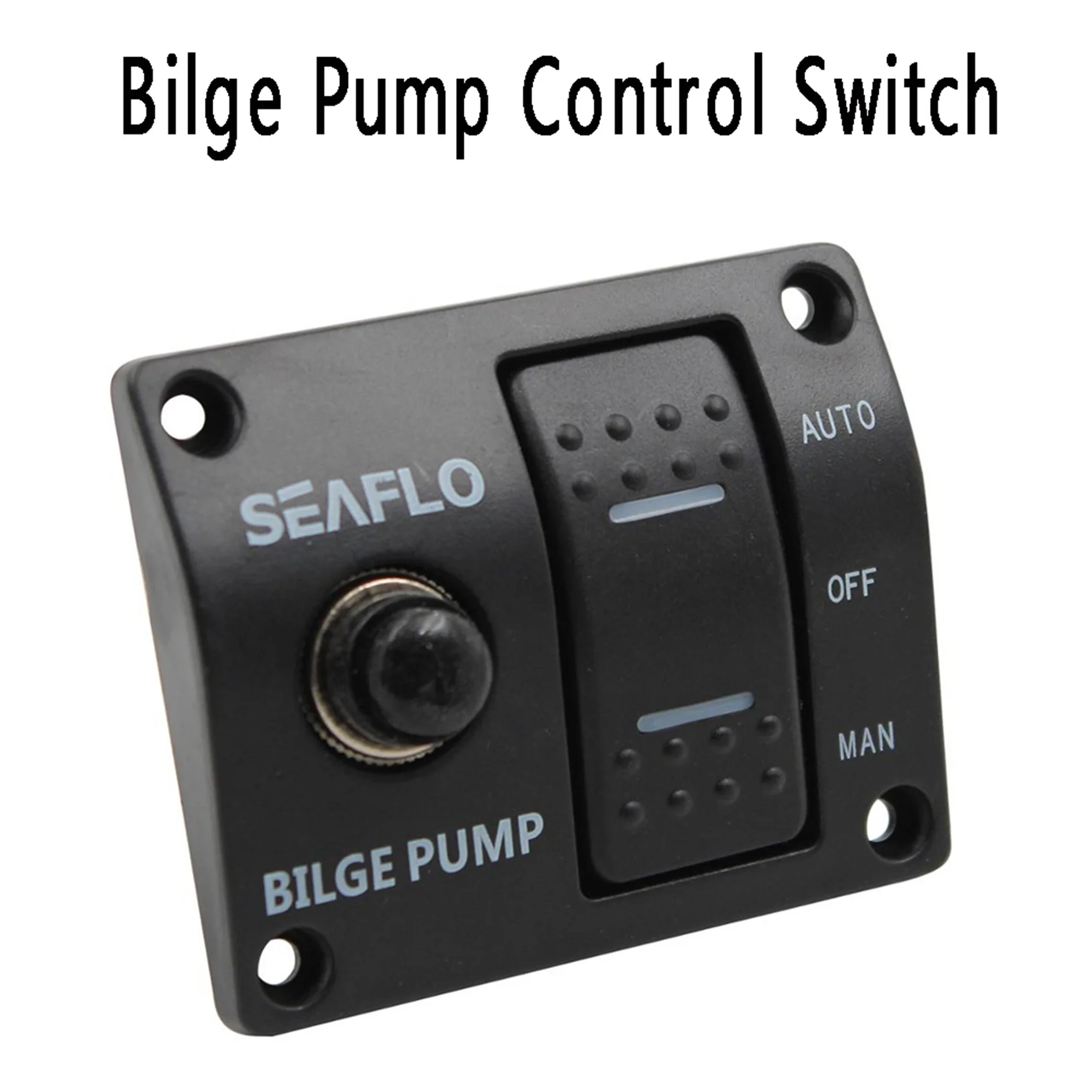 For Bilge Pump Bilge Pump Control Switch Automatic Pump Marine Panel Switch 3-WAY Switch Panel