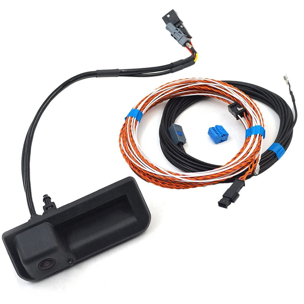 For Skoda Octavia MK3 Tailgate Handle with Integrated Rear View Camera Reliable Operation OEM Number 5ED827566