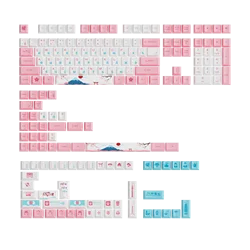 Zestaw klawiszy AKKO światowa trasa Tokyo R2 w wielu językach SE 185-Key z wiśniowym profilem PBT Dye-sublimacyjne pełne klawisze