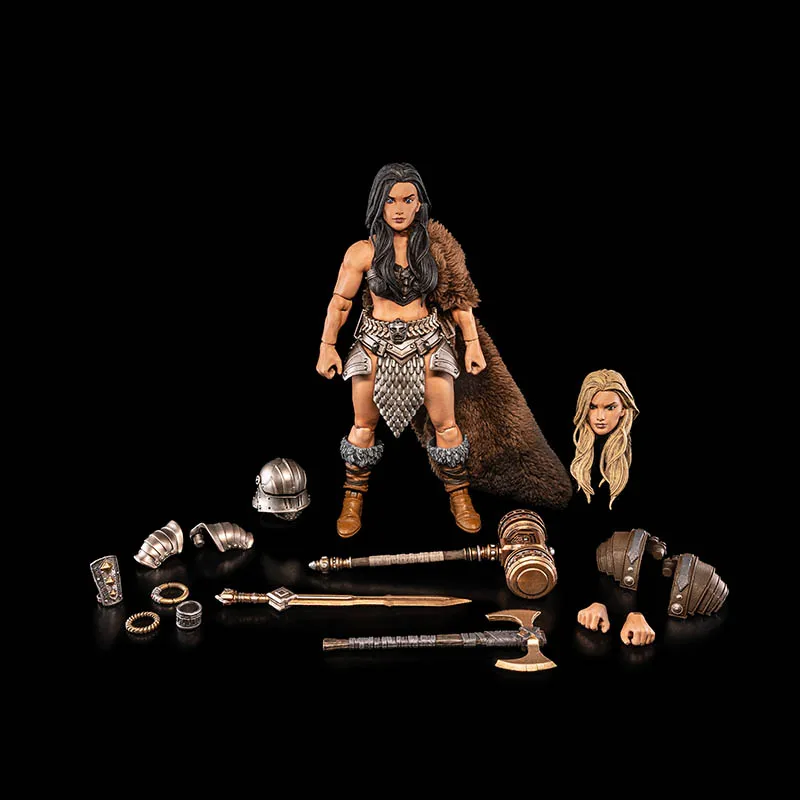 Four Horsemen Studio Mythic Legions Legendary Warrior Female Barbarian 2026 Anime Action Figure Figurine Model Toys Gifts - view 3