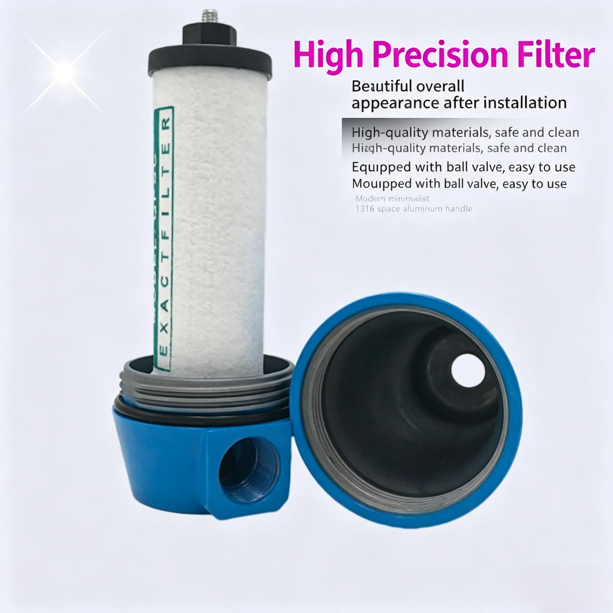 Industrial Compressed Air Filter Element 015/024 – High-Efficiency Water & Oil Removal for Air Compressor & Dryer Systems
