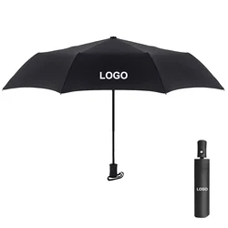 For AUDI Logo Car Badge Automatic Umbrella Fold Windproof Rainproof Men Women Luxury Business Travel Parasol Compact Accessories