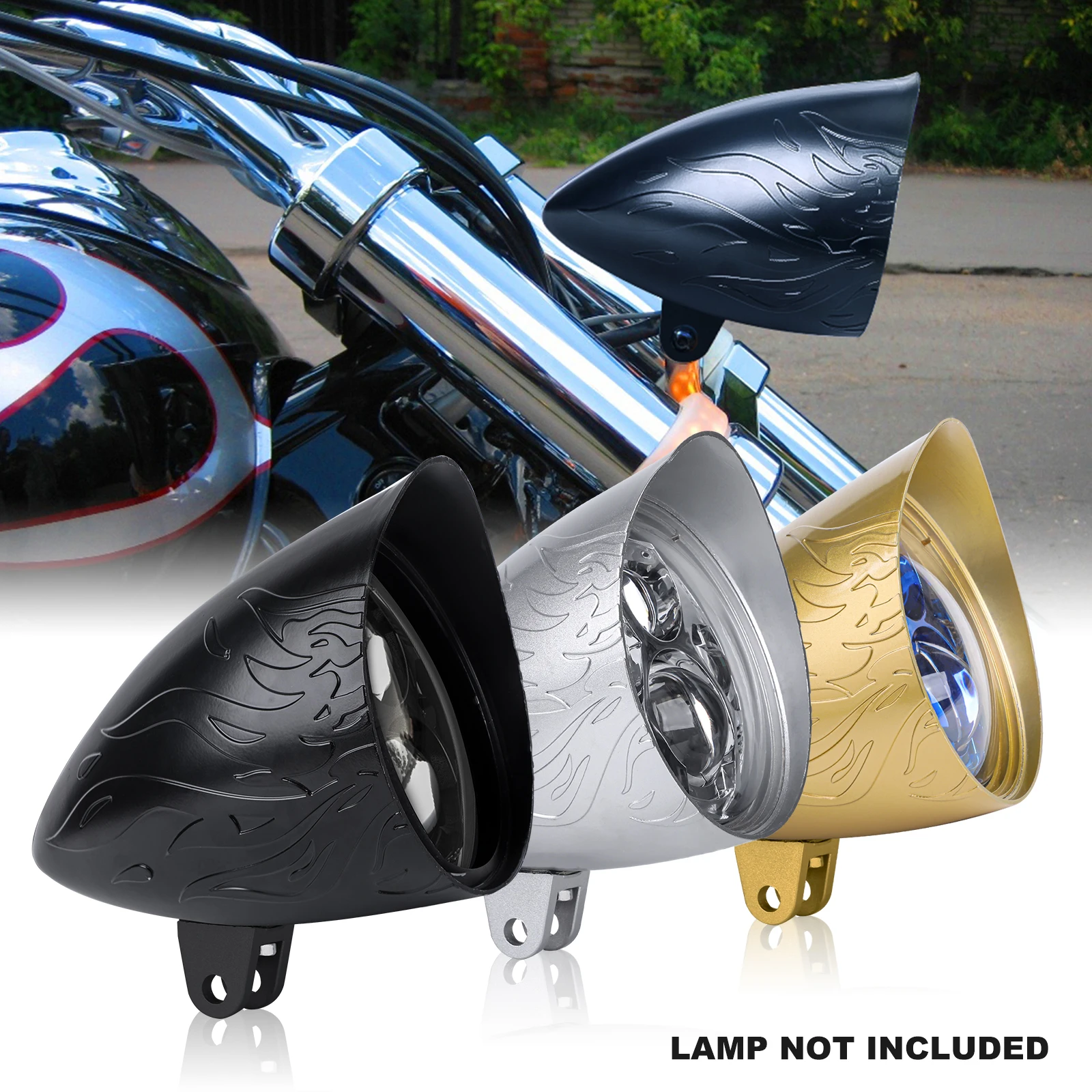 Hihg Kwaliteit 5.75 Inch Koplamp Behuizing Aftermarket Producten Voor Motorfiets Accessoires Voor Harley Motor