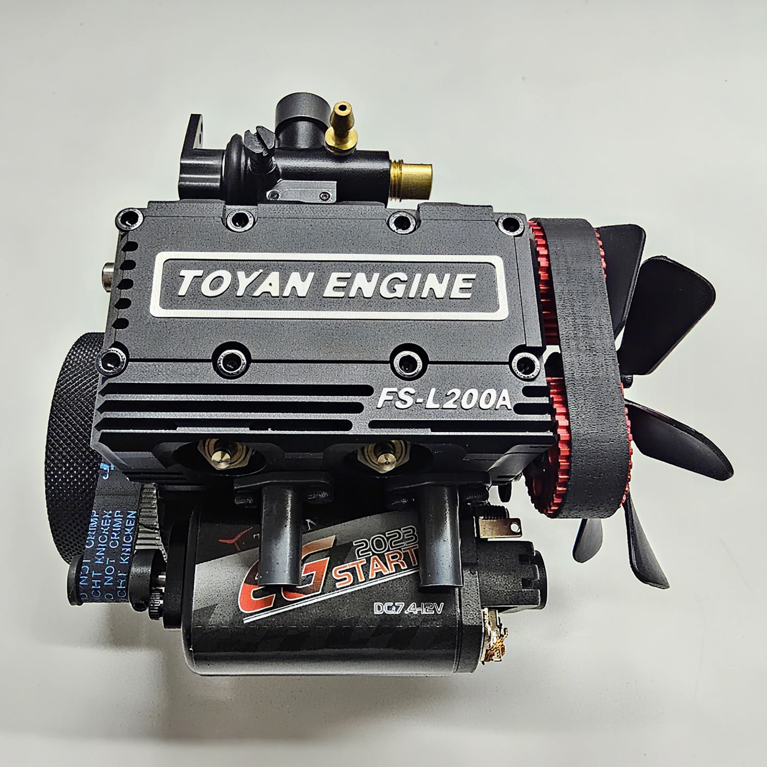 

Модель двигателя TOYAN L200A, металлическая двухцилиндровая четырехтактная версия, модель двигателя с воздушным охлаждением, готовый продукт, игрушки, подарок для взрослых