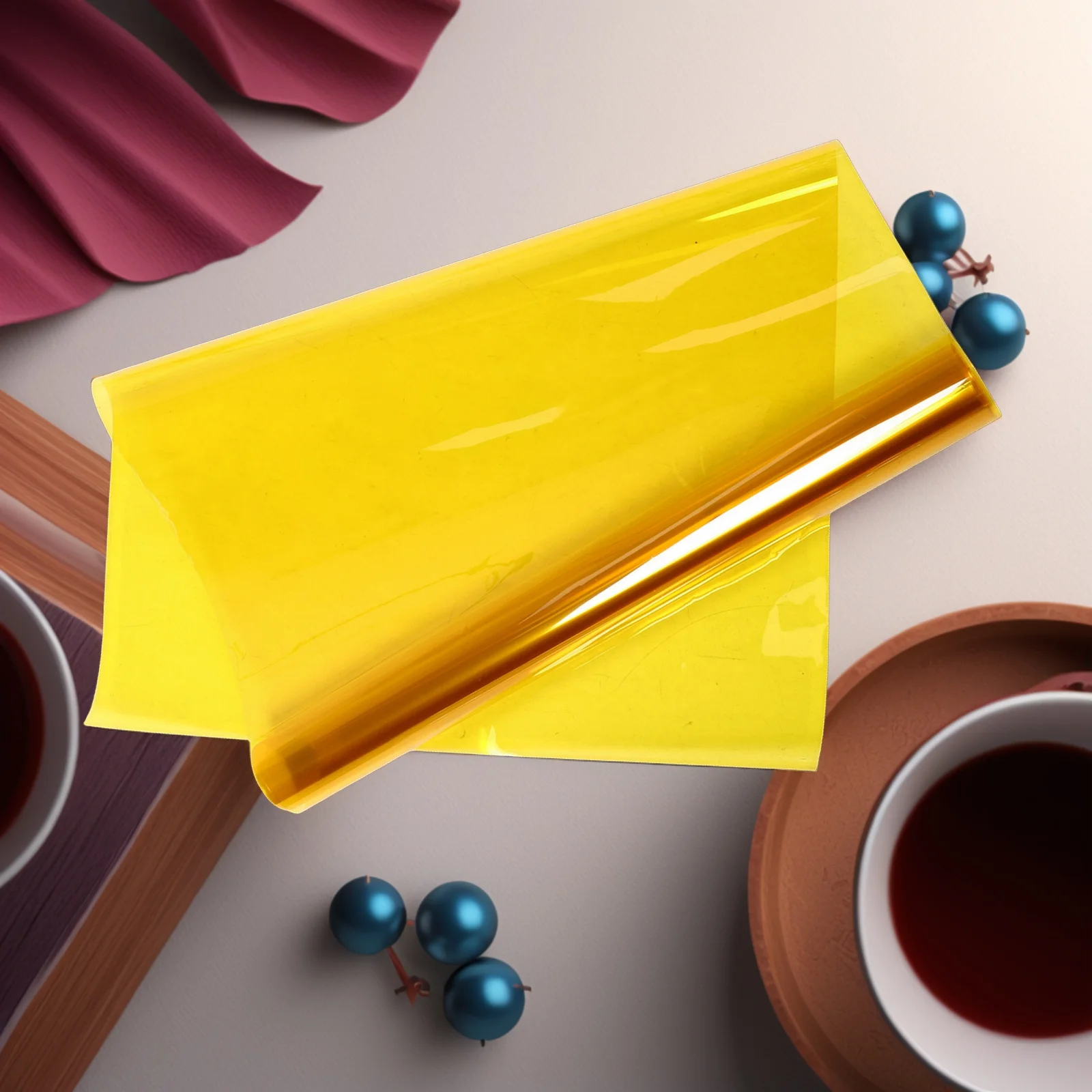 

Transparent Glass Window Film Decorative Sun Blocking Sticker Faux Stained Tinted Privacy Covering Home Security Easy Install