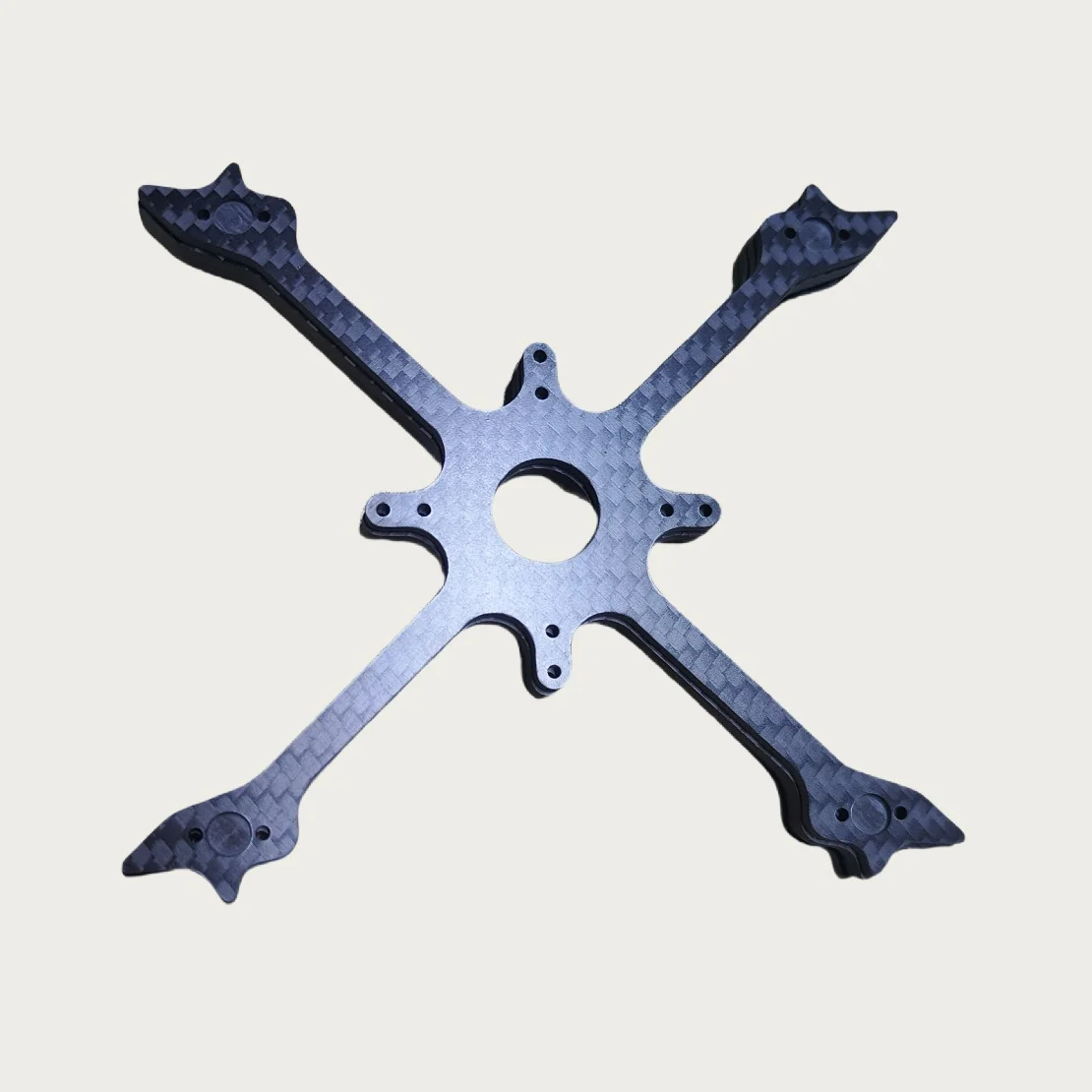 Elaborazione del taglio della piastra in lamiera di fibra di carbonio Servizio personalizzato Lavorazione CNC Parti del drone del telaio RC FPV T700