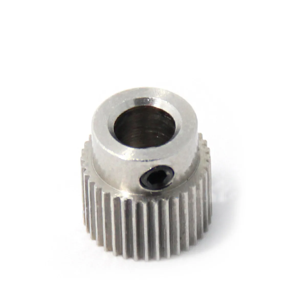 

Stainless Steel 36T Extruder Drive Gear 11Mm Height 5Mm Shaft Fit for 3D Printer Feeding Upgrade