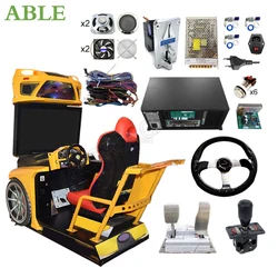 Need For Speed Arcade Game Machine DIY Full Kit Coin Operated Video Driving Simulator Car Racing Game Arcade Kit