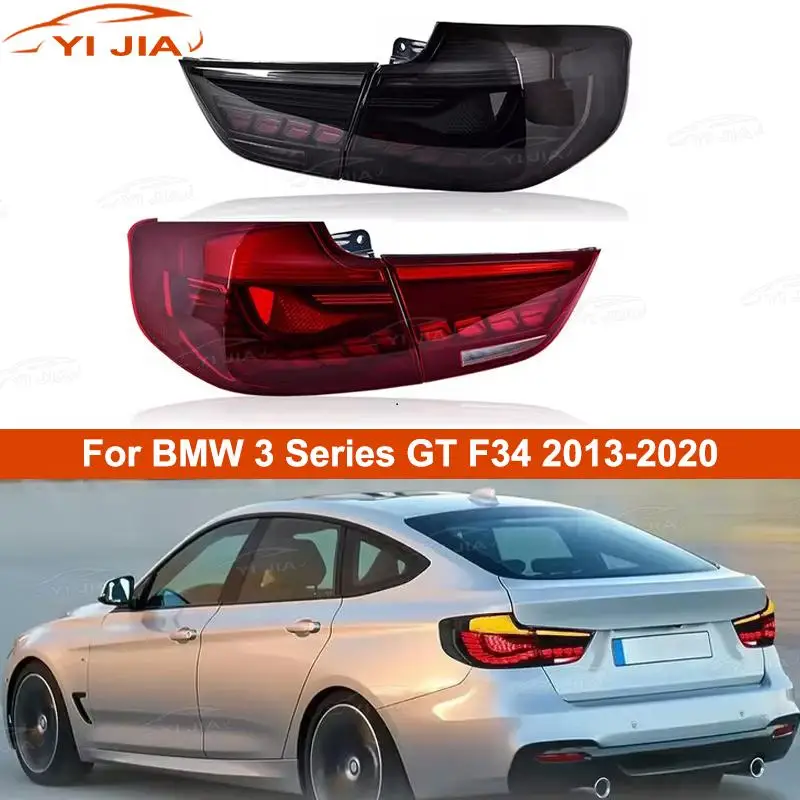 

Автомобильные задние фонари для BMW 3 серии GT F34 2013-2020 светодиодный, дневные ходовые огни, динамические Сигналы поворота, автомобильные задние фонари