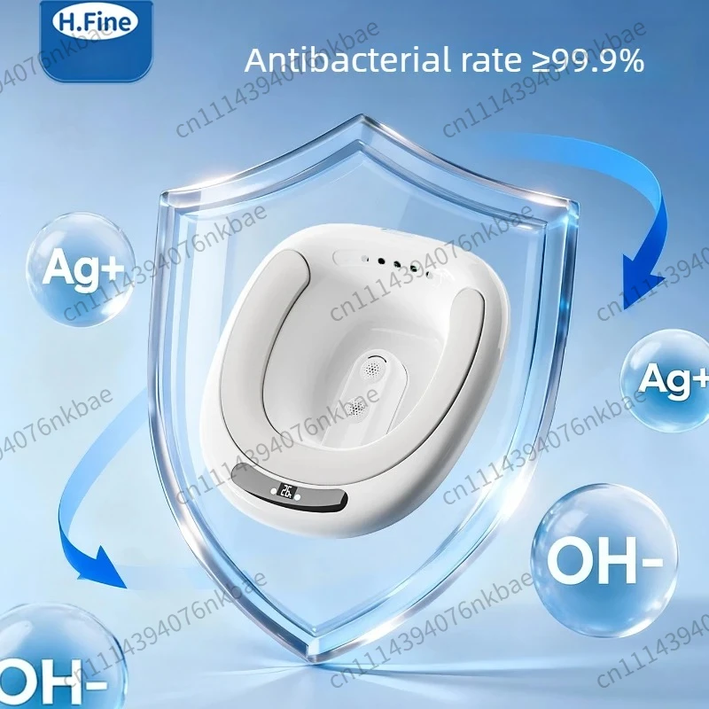 Electric Hands-Free Sitz Bath Clinical Grade Antibacterial Detachable Bidet Basin for Postpartum Herbal Steaming