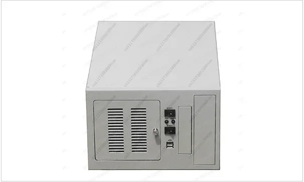 2406 Wall-mounted Chassis For Security Monitoring, Supports Long Industrial Cards & ATX Power Supply, Rear Panel