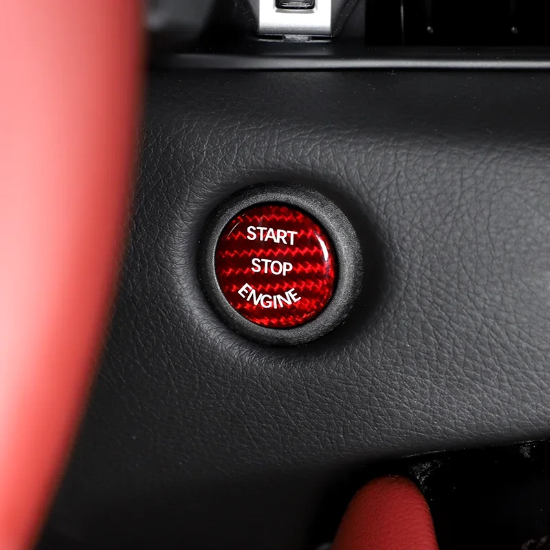 For Toyota Supra One-button Start Button Decoration Car Interior Accessories High-quality Aluminum Alloy Material