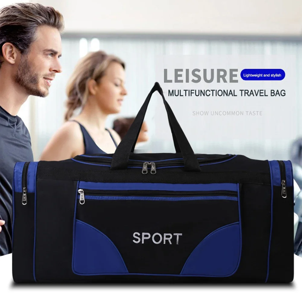 Large Capacity Sport Fitness Bags Dry Wet Separation Gym Bags for Men Outdoor Hiking Camping Travelling Yoga Fitness Handbags