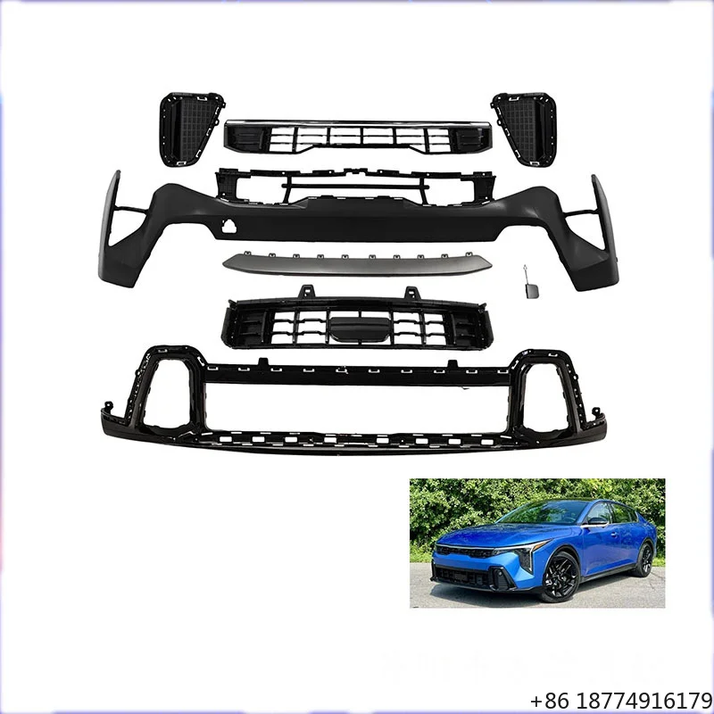 

Auto Parts OEM Quality Front Bumper Replacement Assembly for KIA K4 GT-LINE 2025-2026 Front Bumper Assembly