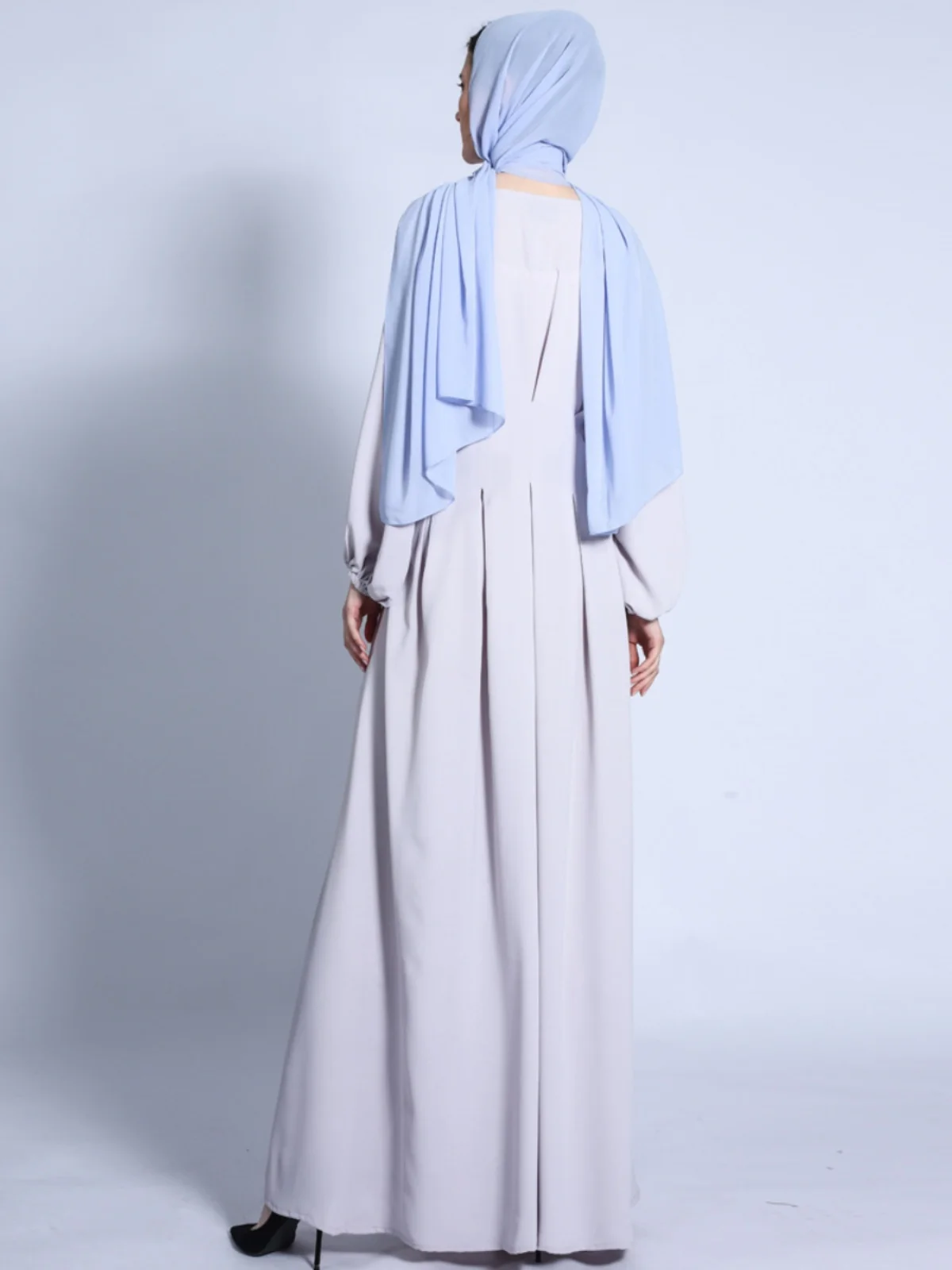 Abito arabo ingombrante in vita delle nuove donne estive Dr Color Svel sciolto musulmano lungo Dr etnico Sle vita alta lungo...