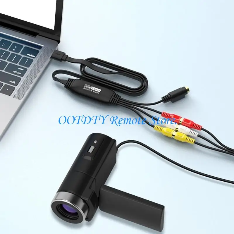  USB Video Capturing VHS To Digital Converter USB Video Sound Capturing Card Repl