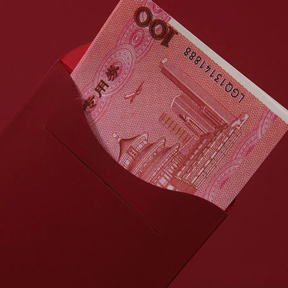 Chinese Traditional Wedding Classical Pocket Money Pouch for Guests Lucky Hongbao Blessing Bag Wedding Decorations Red Envelope