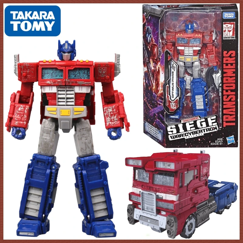 In Stock Takara Tomy Transformers G series WFC-S11 Optimus Prime Collectible Figures Movable Building Block Toys Popular Gifts