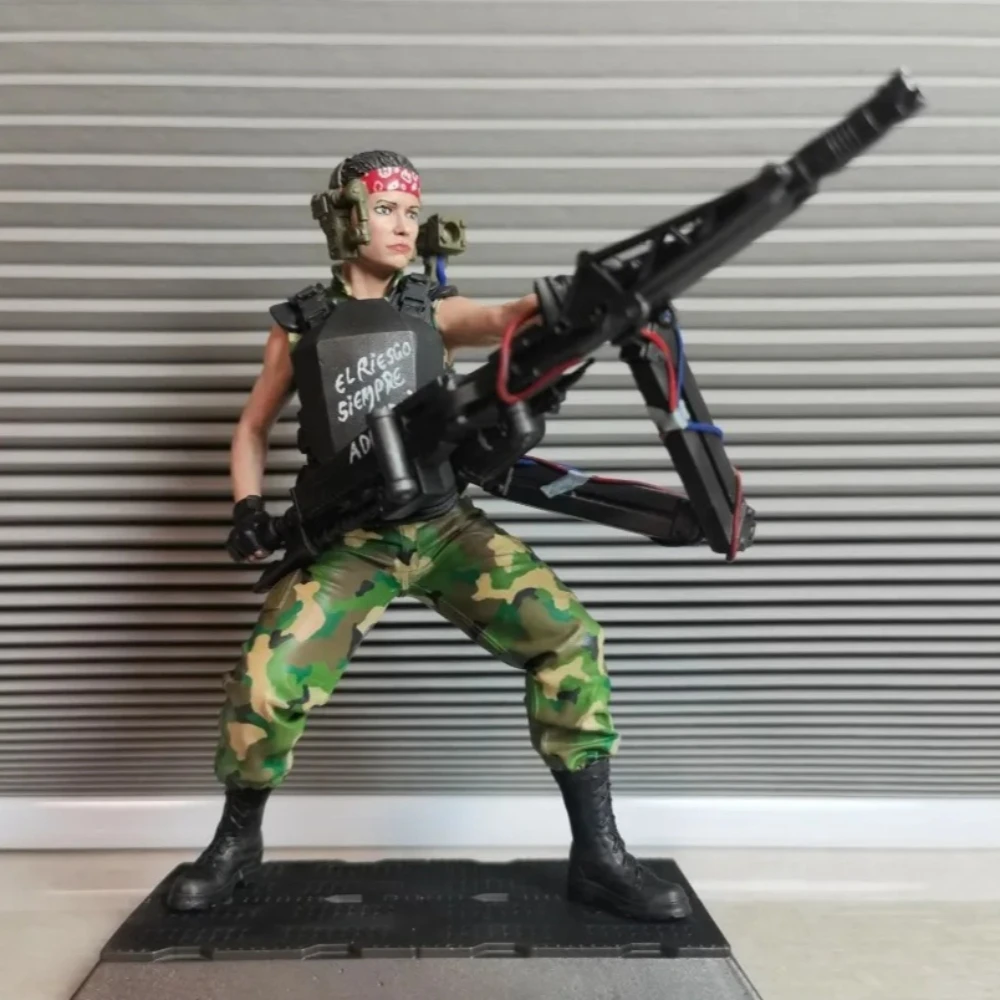 Vazquez Soldier High-precision Handcraft White Membrane Split Model 3D Printed DIY Coloring Figurines Miniatures Gifts