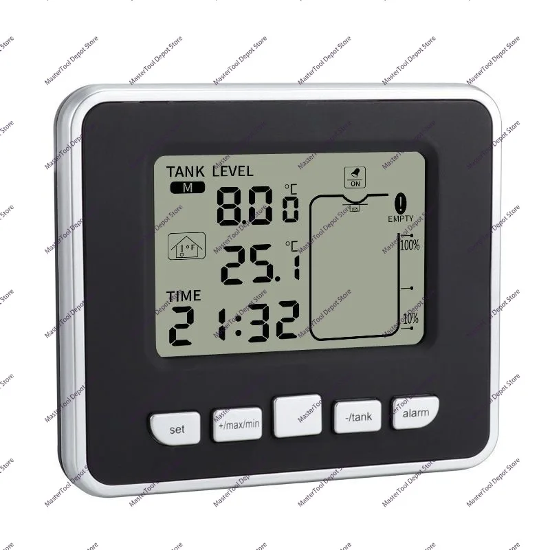 Ultrasonic liquid level meter, high-precision wireless water level meter, smart water tank, water tower, oil tank level meter