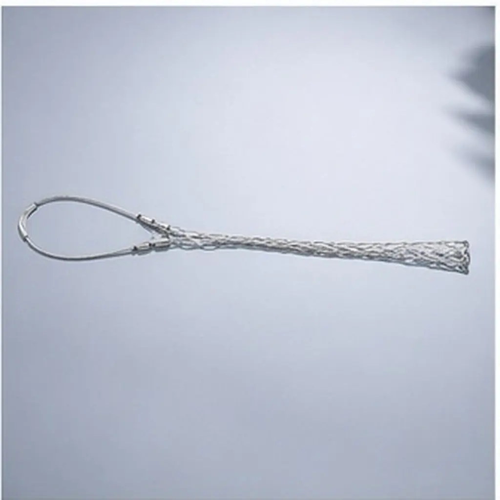 Mesh Grip Cable Puller Tool 5Mm Diameter Heavy-Duty Stainless Steel Wire Pulling Grip for Electricians Wall Wiring Conduit Cable
