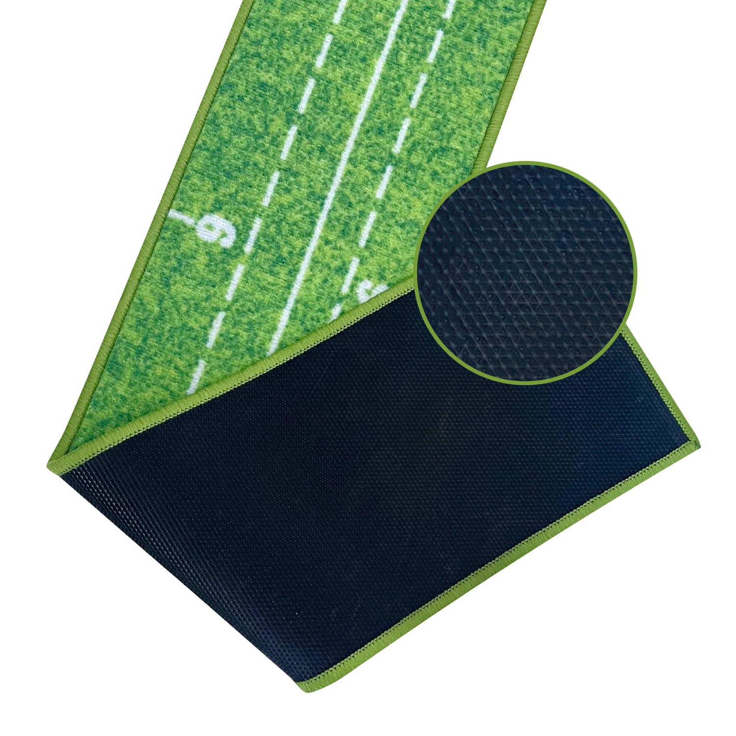 KOFULL Putting Green Indoor Mat Outdoor Golf Putting Mat with Automatic Ball Return - Ideal for Home & Office and Outdoor Use