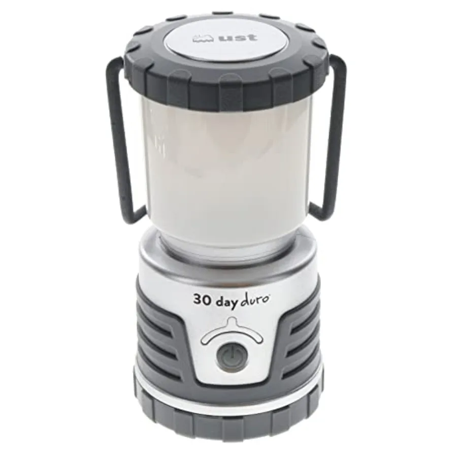 

30-day durable 1000 Lumen LED Lantern in Titanium with long-lasting brightness and lightweight design