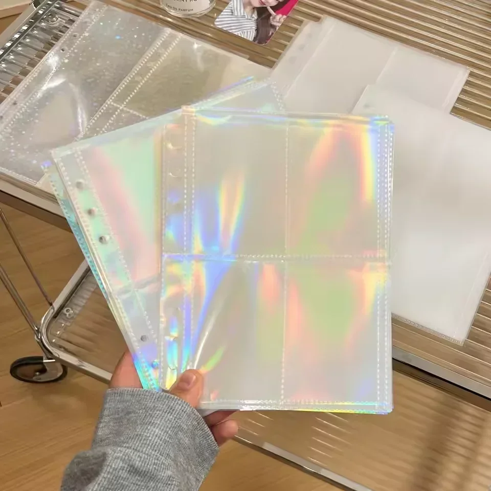10 Stück transparente Fotokarten-Ordner, Innenseiten, Fotokarten-Ordner, Kpop-Ordner, Fotokarten-Halter, Fotokarten-Ordner, Emmanuel
