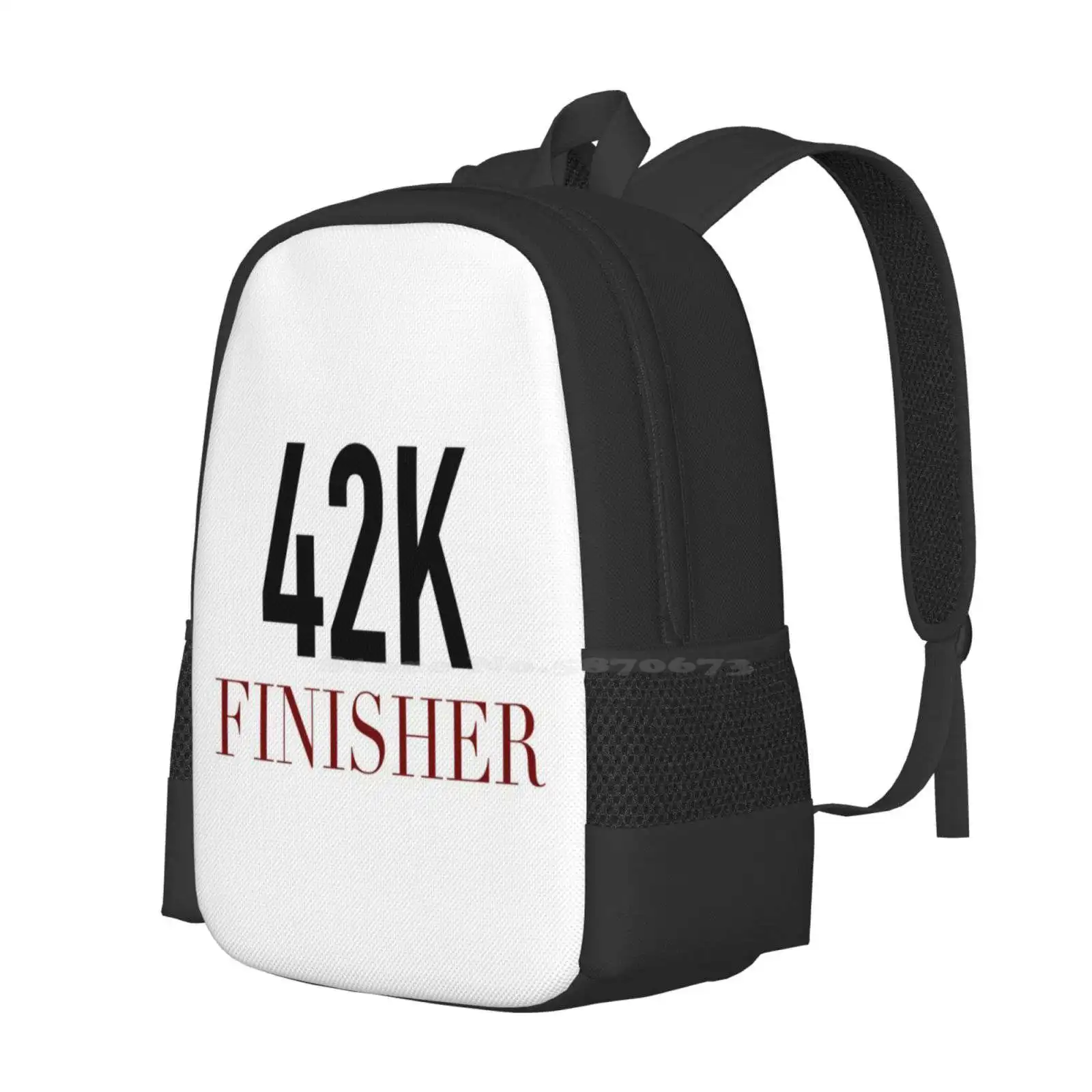 3D Print Design Mochila para estudante, maratona de Boston, meia maratona, saco de corrida, 5K, 26 milhas, 2 milhas, 10K, 42K