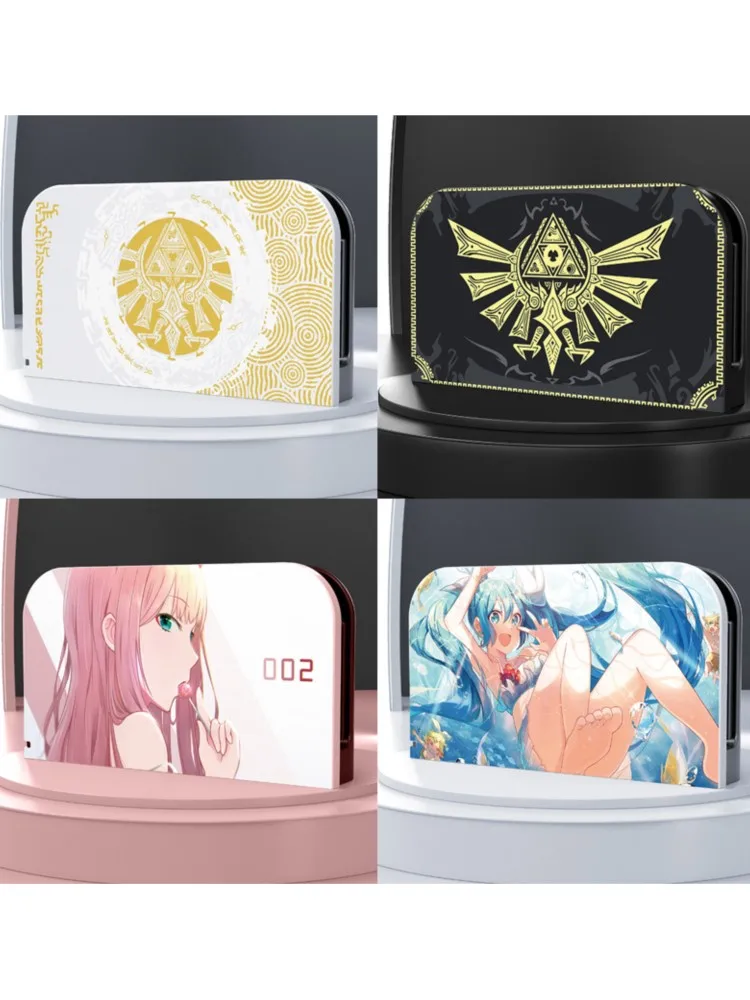 Étui rigide pour Station d'accueil TV, support de chargeur, coque de protection pour Console de jeu Nintendo Switch 2 NS2, peau de protection décorative