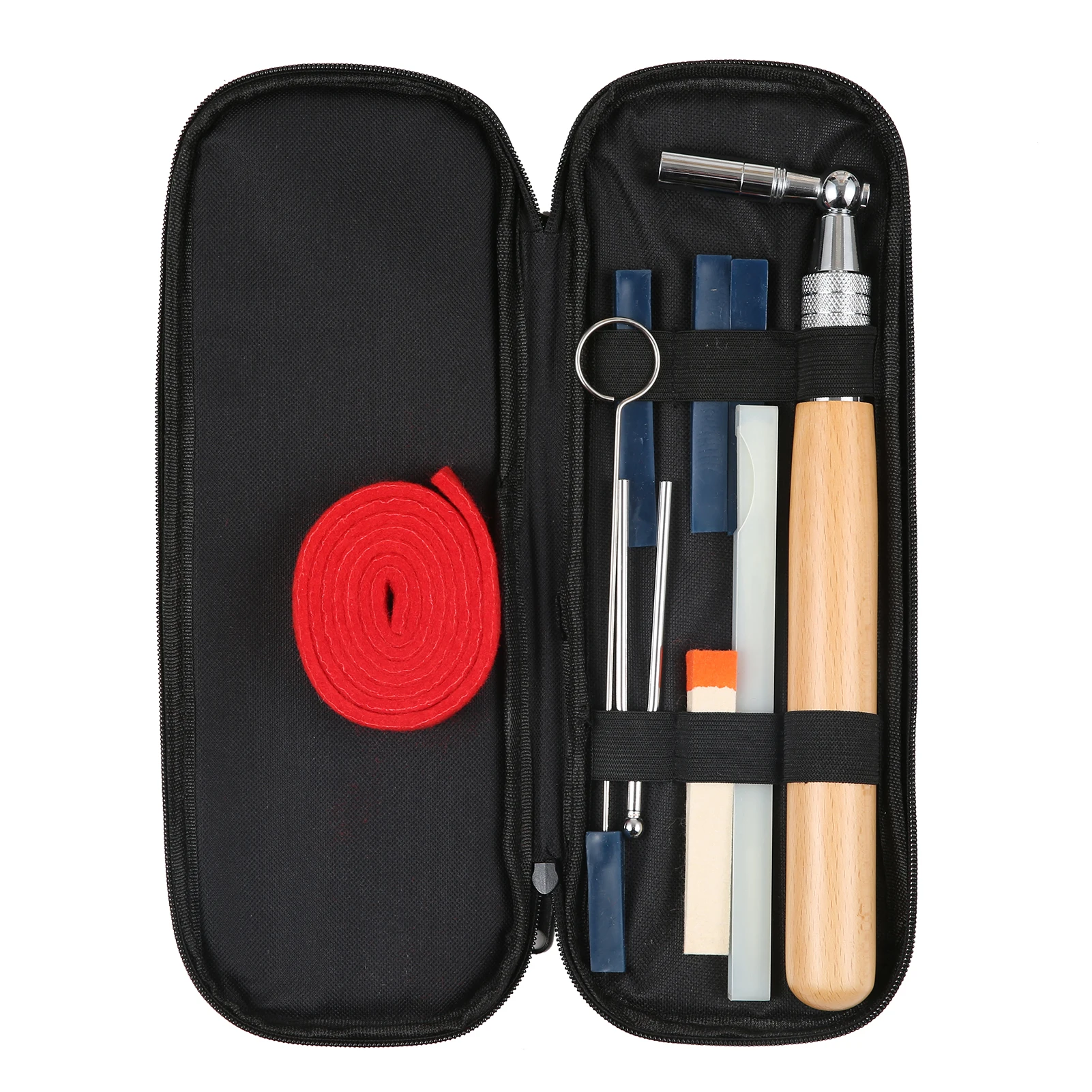 Piano Tuning Kit Guitar Tool Kit Professional Musical Instrument Repair Tool Set with Carry Bag Repair Maintenance Tools String