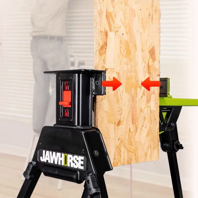 JawHorse Portable Material Support Station WU063 Woodworking clamping workbench 1000KG Clamping Force