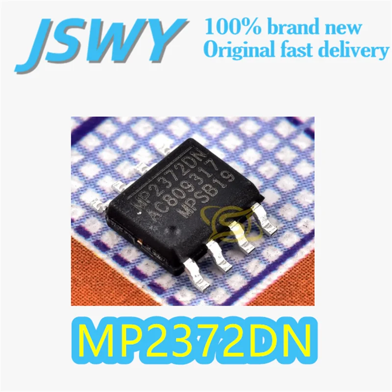

(10/50 pieces) MP2372DN Original MP2372 SOP-8 Package Step-Down Regulator Switching Power Supply Chip 4.5-28V Electronics