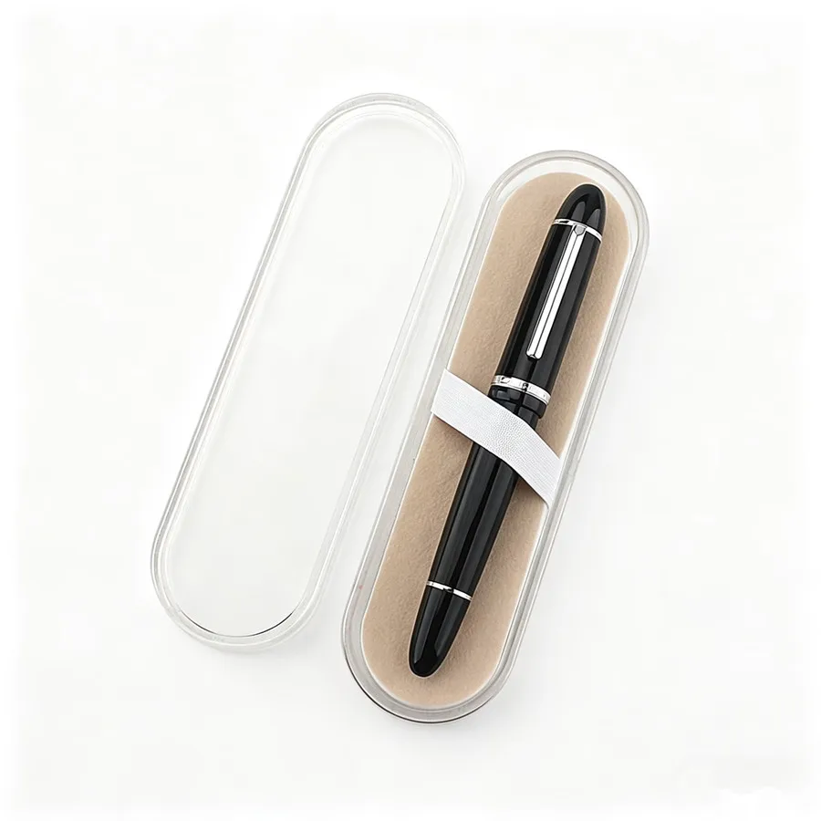 

Ручка-фонтан JinHao X159 акриловая с металлическим золотым зажимом, удлиненные тонкие перья, для школы, офиса, деловых записей, аналог PK 9019
